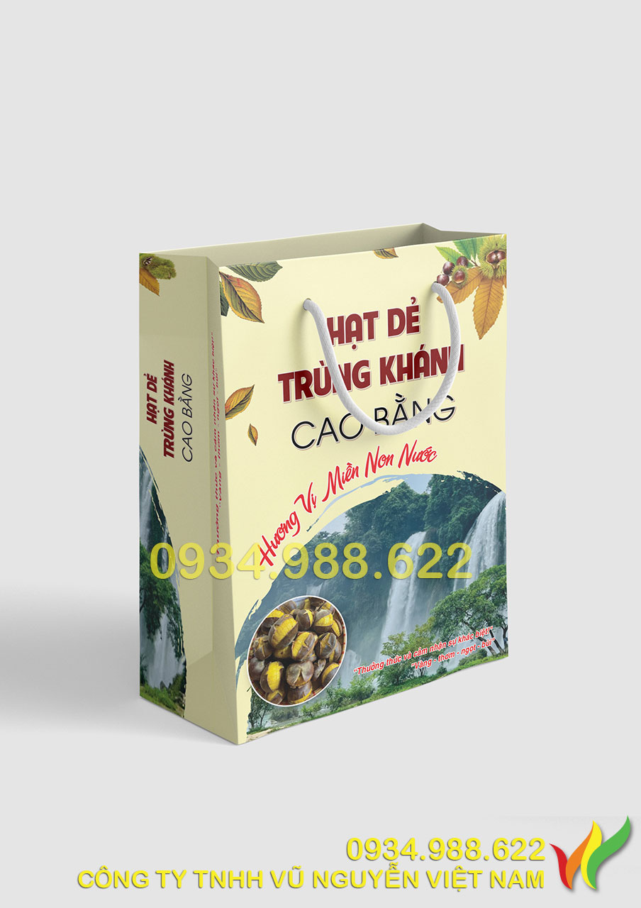 Mẫu túi giấy - Thiết kế bao bì